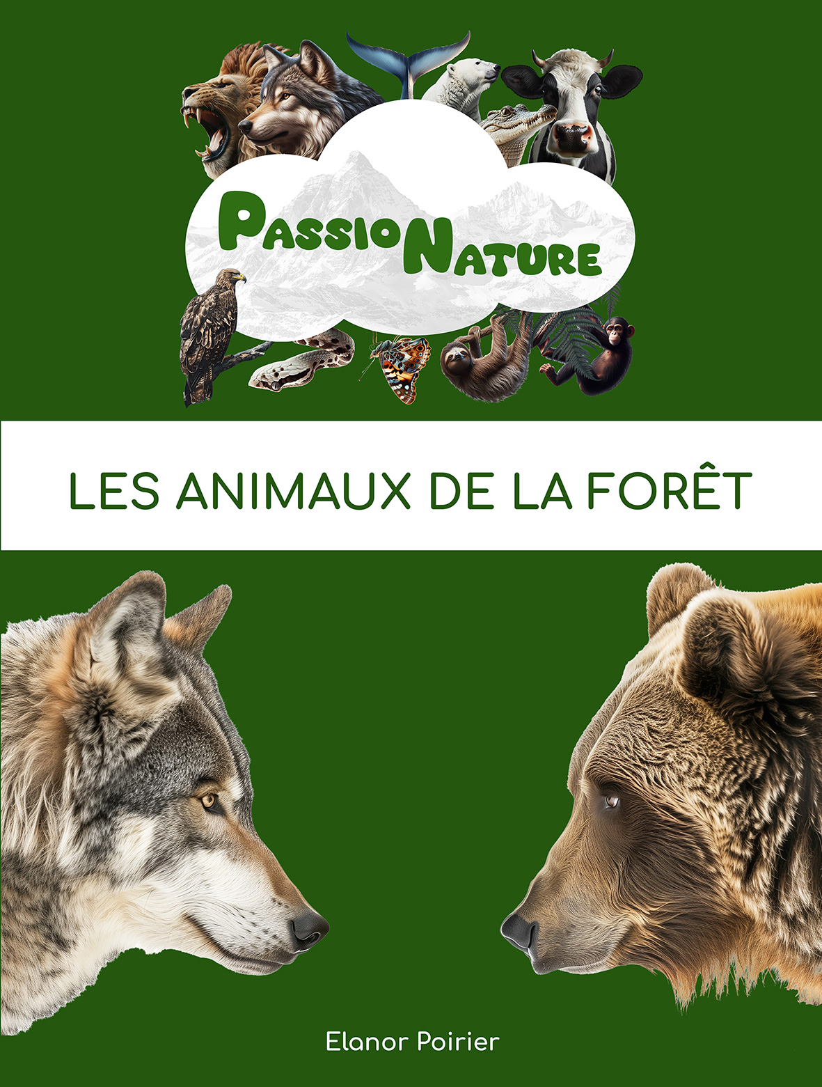 Livre les animaux de la forêt - Elanor Poirier